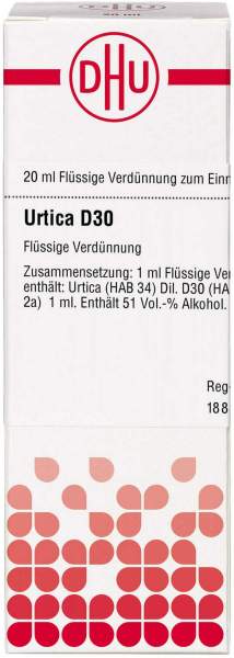 Dhu Urtica D30 20 ml Dilution