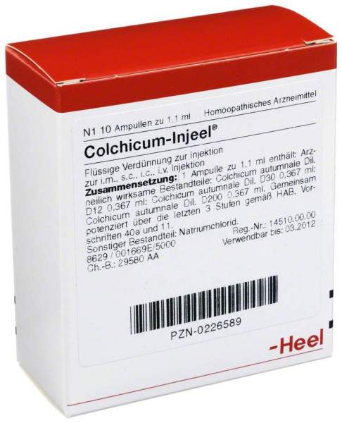 Colchicum Injeel Ampullen 10 Ampullen