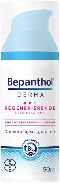 Bepanthol DERMA Regenerierende Gesichtscreme 50 ml Pumpflasche
