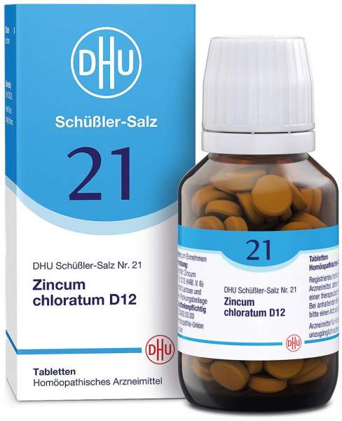 Dhu Schüßler-Salz Nr. 21 Zincum Chloratum D12 200 Tabletten