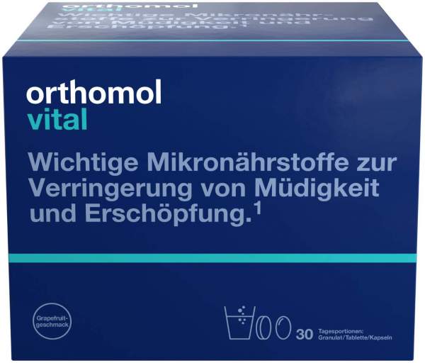 Orthomol Vital 30 Tagesportionen Grapefruit 1 Kombipackung