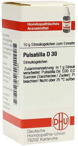 Pulsatilla D30 10 G Globuli