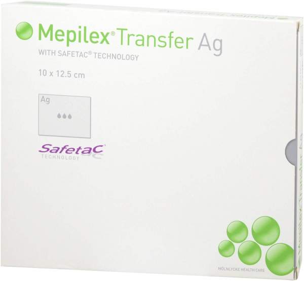 Mepilex Transfer AG Schaumverband 10x12,5 cm