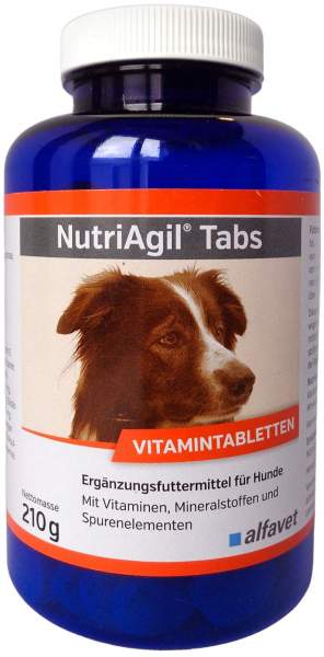 Nutriagil Tabs Für Hunde 210g