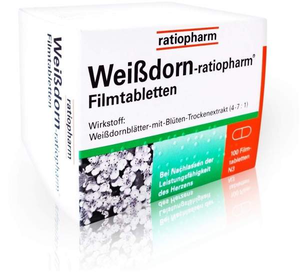Weissdorn Ratiopharm 100 Filmtabletten