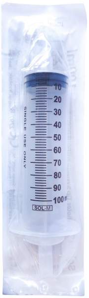 Sol-M 100 ml Spritze M.Katheteransatz M.Luer-Adap.