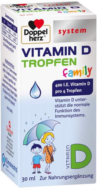 Doppelherz system Vitamin D Tropfen family 30 ml