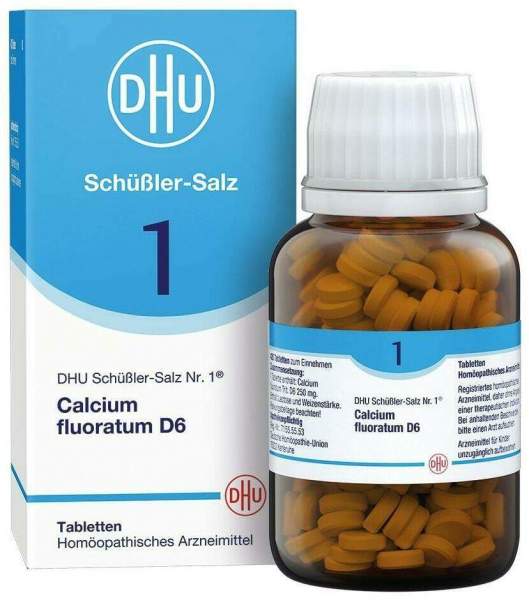 Dhu Schüßler-Salz Nr. 1 Calcium fluoratum D6 420 Tabletten