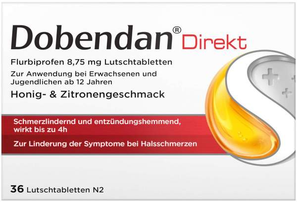 Dobendan Direkt Flurbiprofen 36 Lutschtabletten