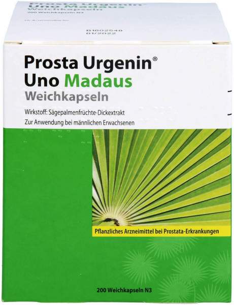 Prosta Urgenin Uno Madaus Weichkapseln 200 Stück