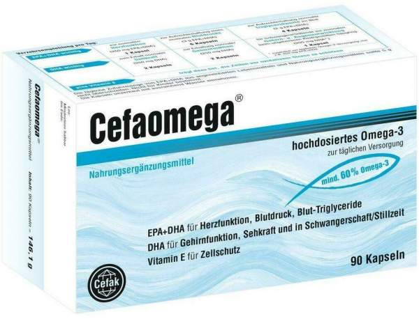 Cefaomega Kapseln 90 Magensaftresistente Kapseln