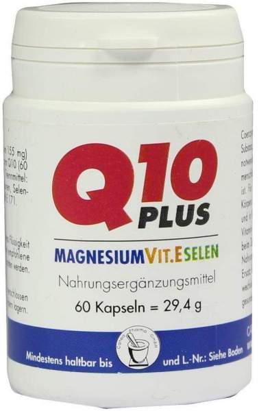 Q10 30 mg Plus Magnesium Vitamin E Selen Kapseln
