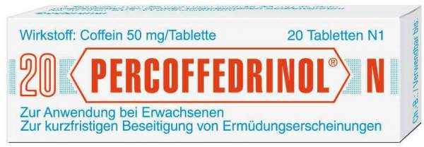 Percoffedrinol N 20 Tabletten