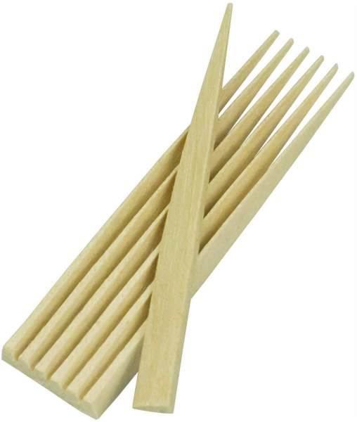 Tandex Picki Zahnstocher Holz Dreieckig