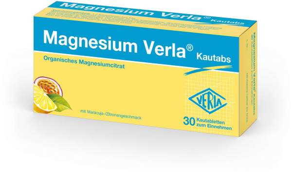 Magnesium Verla Kautabs 30 Stück
