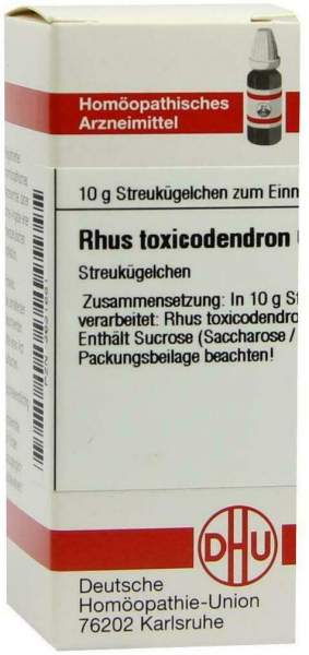 DHU Rhus toxicodendron C6 10 g Globuli