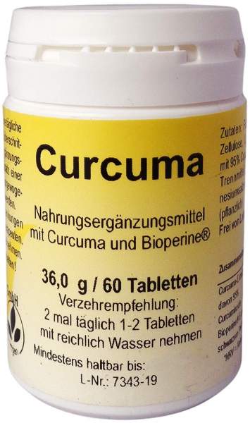 Curcuma Tabletten 60 Stück