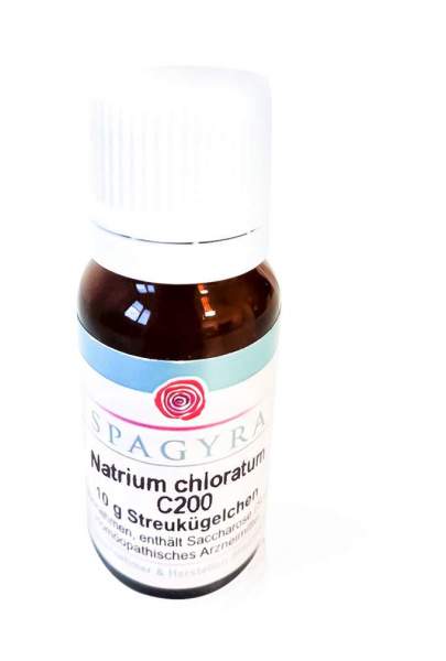 Natrium Chloratum C200 Spagyra 10 G Globuli