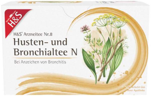 H&amp;S Husten- und Bronchialtee N 20 Filterbeutel