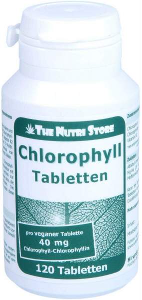 Chlorophyll vegan für frischen Atem Tabletten 120