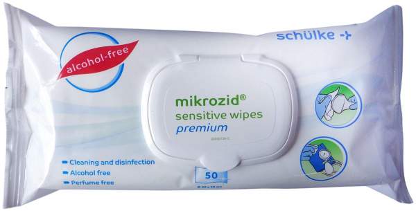 Mikrozid Sensitive Wipes Premium Des.Mp+flä.Sof