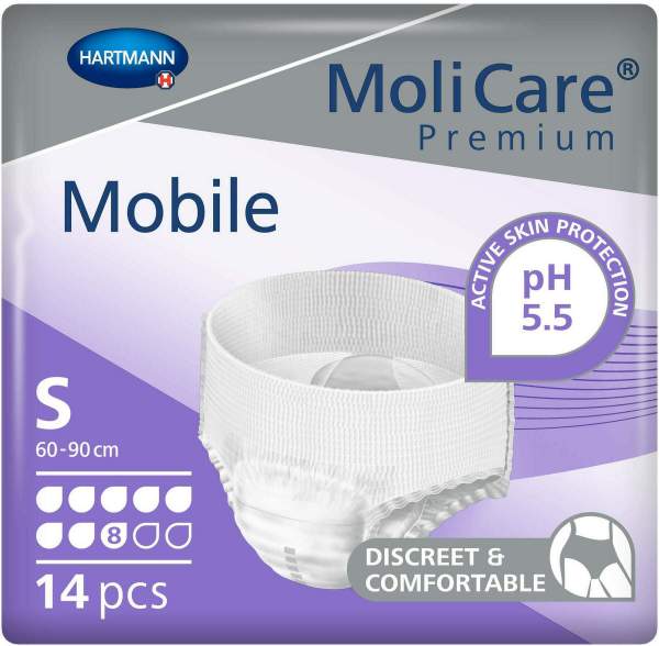 Molicare Premium Mobile 8 Tropfen Gr.S