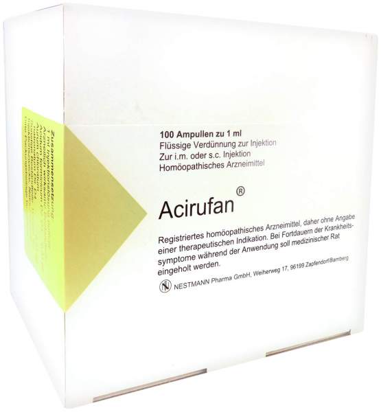 Acirufan Ampullen 100 Ampullen