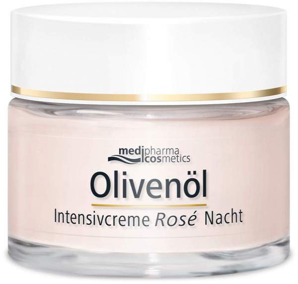 medipharma cosmetics Olivenöl Intensivcreme Rose Nachtcreme 50 ml