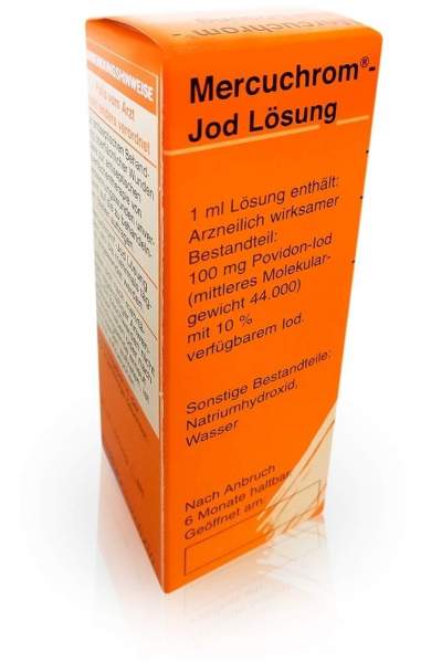 Mercuchrom Jod 30 ml Lösung