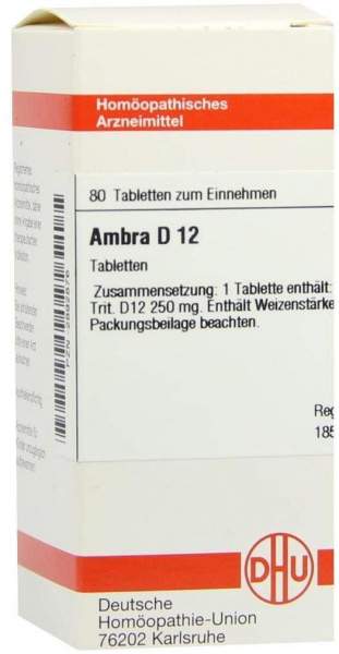 Ambra D 12 Tabletten 80 Tabletten