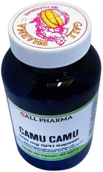 Camu Camu 500 mg Gph Kapseln 180 Stück