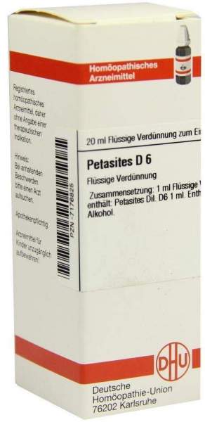 Dhu Petasites D6 20 ml Dilution