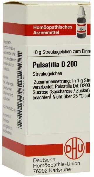 Dhu Pulsatilla D200 10 G Globuli