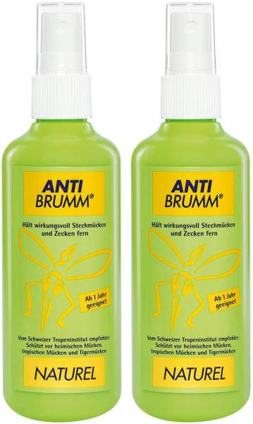 Anti Brumm® Naturel Pumpzerstäuber 2 x 150 ml