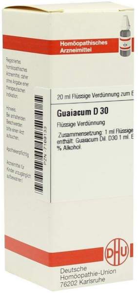 Guaiacum D 30 Dilution