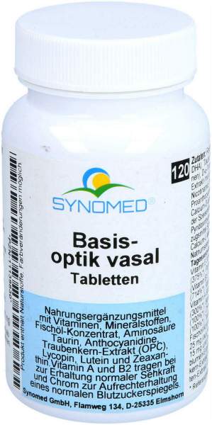 Basis Optik Vasal 120 Tabletten