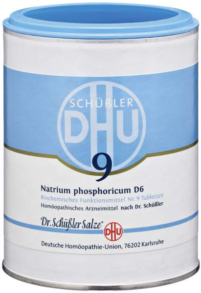 Biochemie Dhu 9 Natrium Phosphoricum D6 1000 Tabletten
