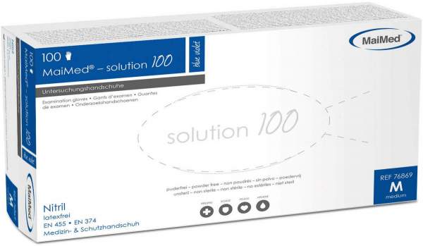Maimed-Solution100 Blue Vio.U-Hands.Nit.Unst.Pf M