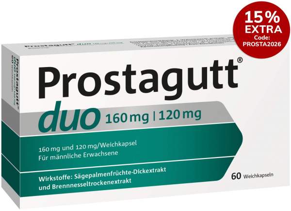 Prostagutt duo 160 mg - 120 mg 60 Kapseln