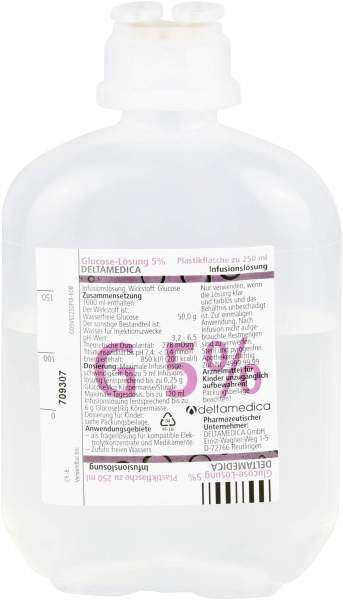 Glucose 5% Alleman 10x250 ml Infusionslösung