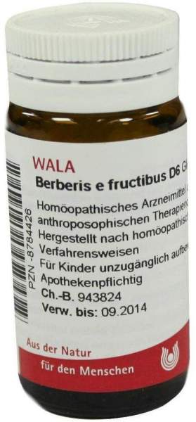 Wala Berberis E Fructibus D 6 Globuli