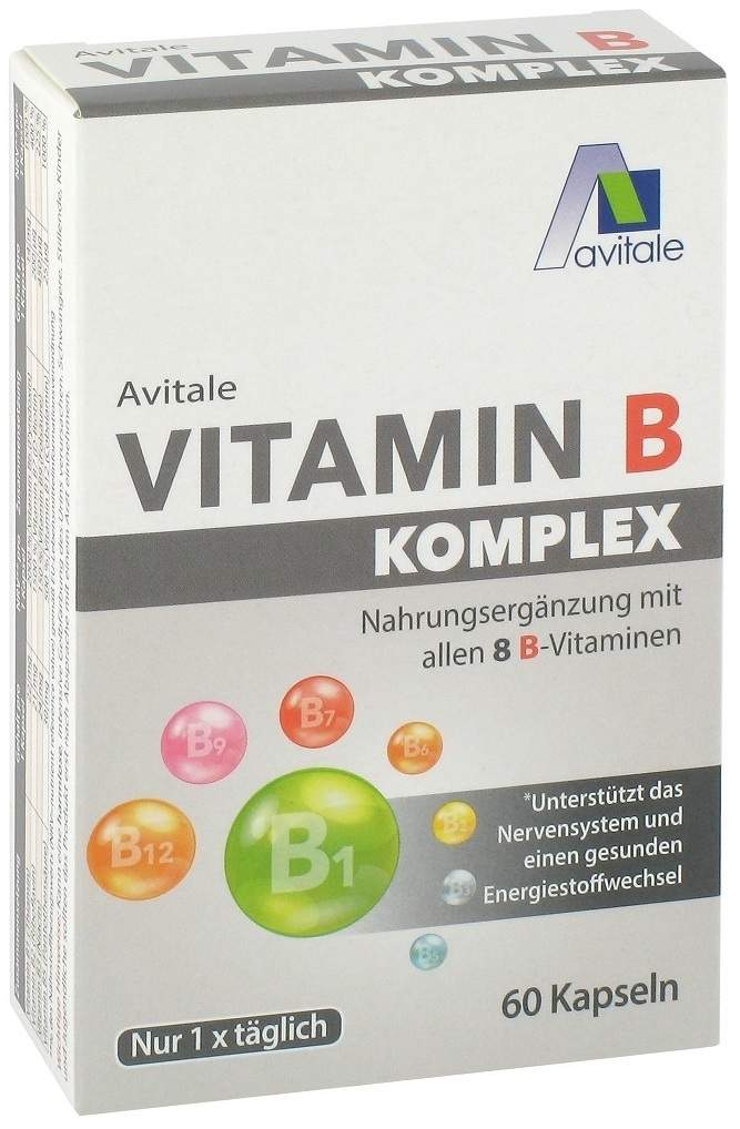 Vitamin B Komplex 60 Veggie-Kapseln Kaufen | Volksversand Versandapotheke