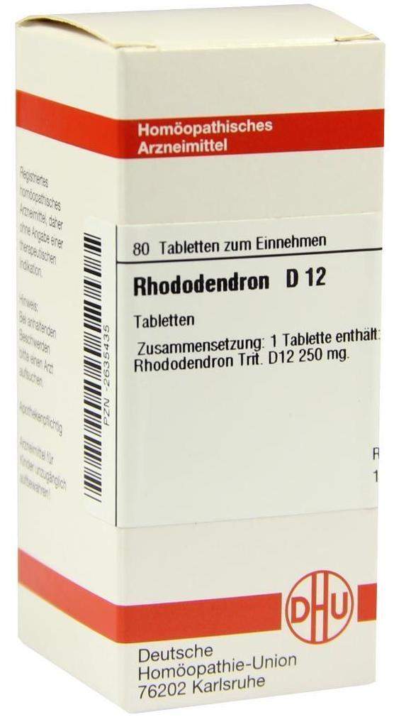 Dhu Rhododendron D12 Tabletten kaufen | Volksversand Versandapotheke