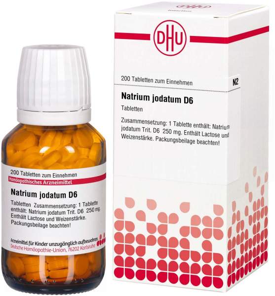 Natrium Jodatum D 6 Tabletten