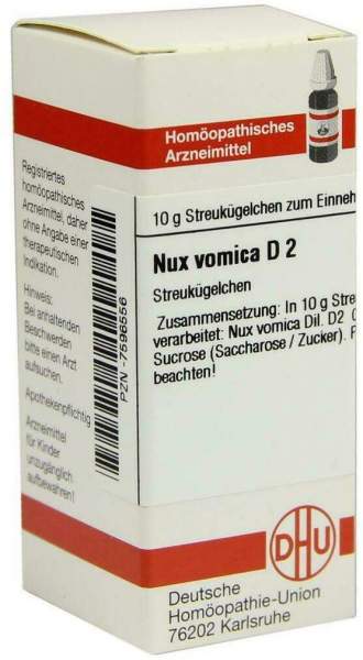 DHU Nux vomica D2 Globuli