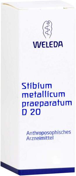 Weleda Stibium Metallicum Präparatum D20 Trituration 20 G