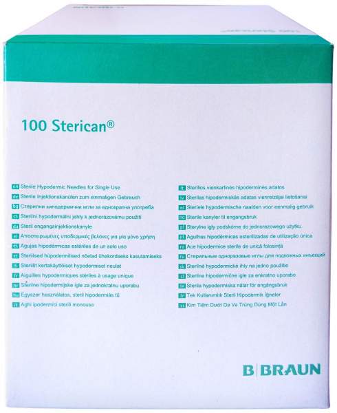 Sterican Einmalkanüle 23 G 60 mm 100 Kanülen