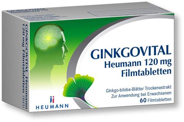 Ginkgovital Heumann 120 mg 60 Filmtabletten