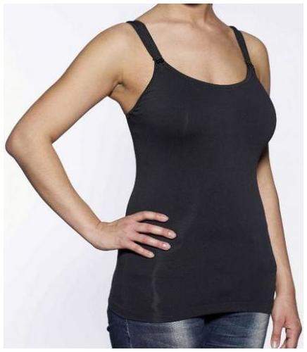 Medela Schangerschafts-Still-Top S-M Schwarz