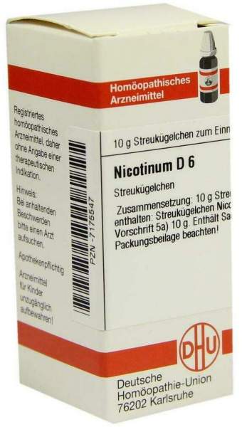 Dhu Nicotinum D6 Globuli